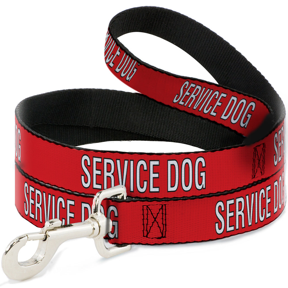 Service Dog Leash – Red, 4 Feet