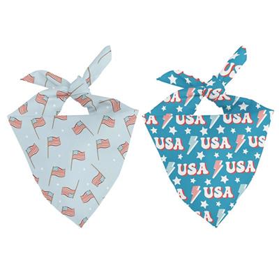 All American - Reversable Tie & Clasp Bandana
