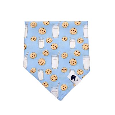 Milk & Cookies - Clasp & Tie Bandana