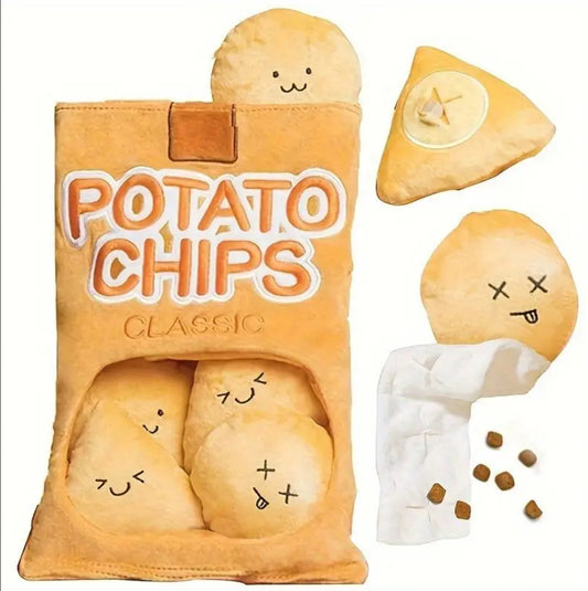 You Had Me At Chips! - Potato Chip Bag Dog Toy