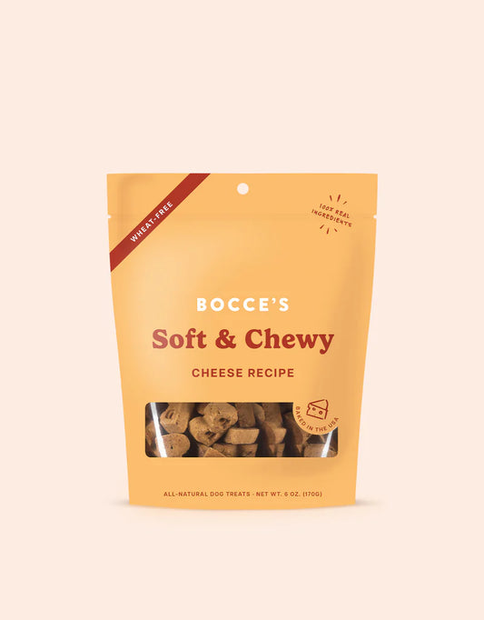 Bocce's Cheese Soft & Chewy Treats – 6oz Bag
